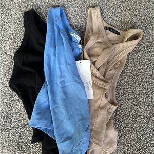 Zara cropped tops